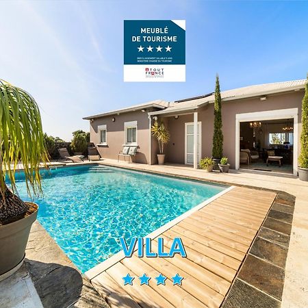 Villa Avec Piscine Vue Mer Et Montagne, En Pleine Nature Saint-Joseph Dış mekan fotoğraf